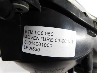 Lampa reflektor przÓd ktm lc8 950 adventure 03-06 u-11 60014001000