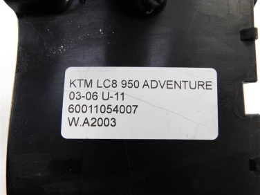 Plastik wypeŁnienie owiewka ktm lc8 950 adventure 03-06 u-11 60011054007