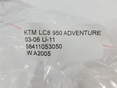 Plastik wypeŁnienie owiewka ktm lc8 950 adventure 03-06 u-11 58411053050