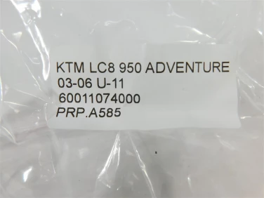 PrzeŁĄcznik prawy przÓd ktm lc8 950 adventure 03-06 u-11 60011074000