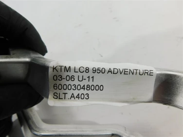 Set podnÓŻek lewy tyŁ ktm lc8 950 adventure 03-06 u-11 60003048000