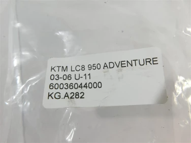 KrÓciec gaŹnik przepustnica ktm lc8 950 adventure 03-06 u-11 60036044000
