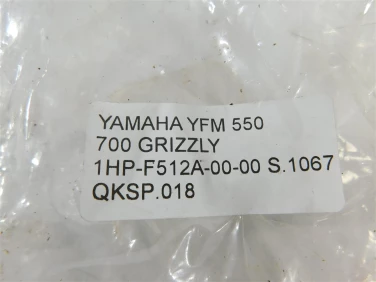 KoŁpak kapsel yamaha yfm 550 700 grizzly 1hp-f512a-00-00