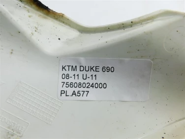 PŁug plastik owiewka ktm duke 690 08-11 u-11 75608024000