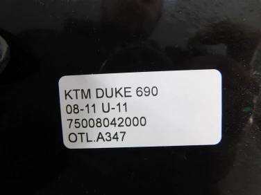 Ogon owiewka tyŁ lewy ktm duke 690 08-11 u-11 75008042000