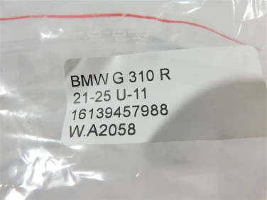 Plastik wypeŁnienie owiewka bmw g 310 r 21-25 u-11 16139457988