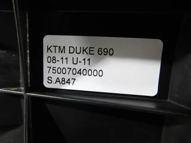 Siedzenie kanapa fotel ktm duke 690 08-11 u-11 75007040000
