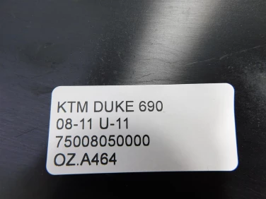 OsŁona nakŁadka zbiornik ktm duke 690 08-11 u-11 75008050000