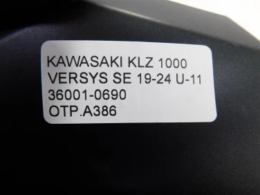 Ogon owiewka tyŁ prawy kawasaki klz 1000 versys se 19-24 u-11 36001-0690