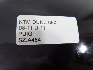 Szyba owiewka przÓd ktm duke 690 08-11 u-11 puig