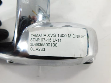 OsŁona licznik przÓd plastik yamaha xvs 1300 midnight star 07-15 u-11 3d8835590100