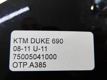 Ogon owiewka tyŁ prawy ktm duke 690 08-11 u-11 75005041000