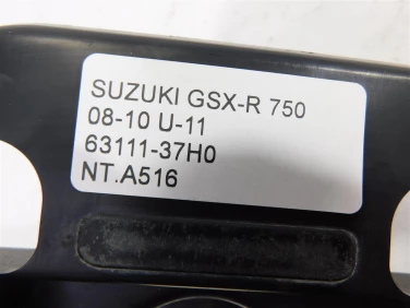 Nadkole bŁotnik tyŁ plastik suzuki gsx-r 750 08-10 u-11 63111-37h0
