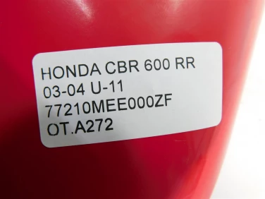 Ogon owiewka tyŁ honda cbr 600 rr 03-04 u-11 77210mee000zf