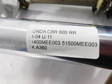 Kufer kufry tyŁ honda cbr 600 rr 03-04 u-11 51400mee003 51500mee003