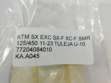 KoŁyska kiwak amortyzator ktm sx exc sx-f xc-f smr 125/450 11-23 tuleja u-10 77204084010