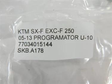 Skrzynia biegÓw ktm sx-f exc-f 250 05-13 programator u-10 77034015144