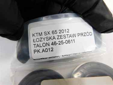 Piasta koŁa ktm sx 65 2012 ŁoŻyska zestaw przÓd talon 46-25-0611