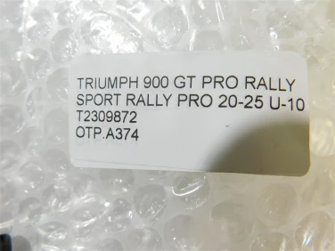 Ogon owiewka tyŁ prawy triumph 900 gt pro rally sport rally pro 20-25 u-10 t2309872