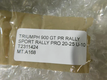 Mocowanie tablicy bŁotnik triumph 900 gt pro rally sport rally pro 20-25 u-10 t2311424