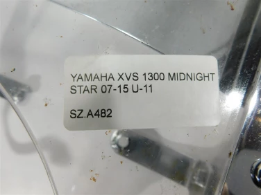 Szyba owiewka przÓd yamaha xvs 1300 midnight star 07-15 u-11