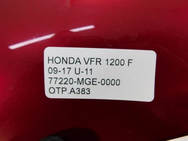 Ogon owiewka tyŁ prawy honda vfr 1200 f 09-17 u-11 77220-mge-0000