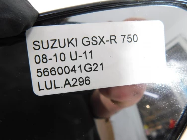Lustro lusterko lewe suzuki gsx-r 750 08-10 u-11 5660041g21