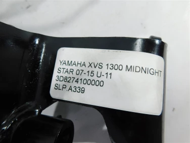 Set podnÓŻek lewy przÓd yamaha xvs 1300 midnight star 07-15 u-11 3d8274100000