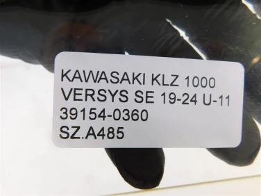 Szyba owiewka przÓd kawasaki klz 1000 versys se 19-24 u-11 39154-0360