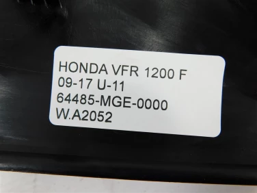 Plastik wypeŁnienie owiewka honda vfr 1200 f 09-17 u-11 64485-mge-0000