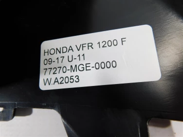 Plastik wypeŁnienie owiewka honda vfr 1200 f 09-17 u-11 77270-mge-0000