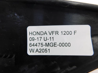 Plastik wypeŁnienie owiewka honda vfr 1200 f 09-17 u-11 64475-mge-0000