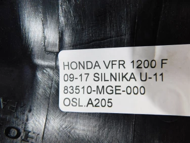 OsŁona osŁony honda vfr 1200 f 09-17 silnika u-11 83510-mge-000