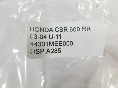 OŚ koŁa przÓd przednia honda cbr 600 rr 03-04 u-11 44301mee000