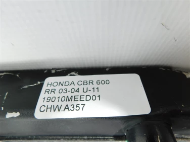 ChŁodnica wody przÓd honda cbr 600 rr 03-04 u-11 19010meed01