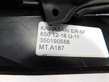Mocowanie tablicy bŁotnik kawasaki er-6f 650 12-16 u-11 350190556