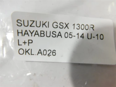 Okleina naklejki suzuki gsx 1300r hayabusa 05-14 u-10 l+p