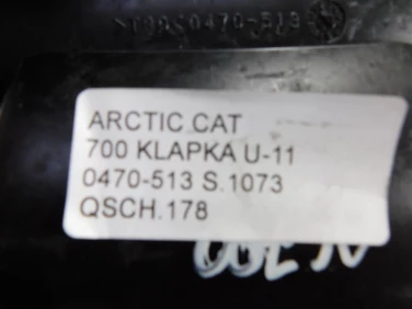 Schowek plastik arctic cat 700 klapka u-11 0470-513