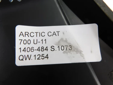 WypeŁnienie plastik arctic cat 700 u-11 1406-484