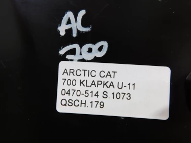 Schowek plastik arctic cat 700 klapka u-11 0470-514