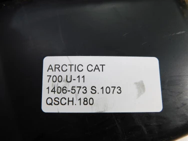 Schowek plastik arctic cat 700 u-11 1406-573