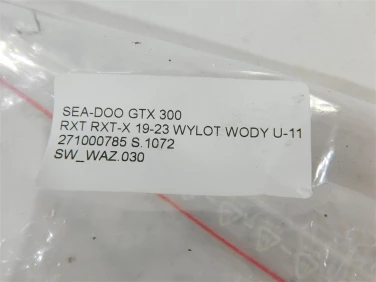 WĄŻ przewÓd sea-doo gtx 300 rxt rxt-x 19-23 wylot wody u-11 271000785