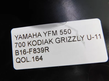Obudowa licznika plastik yamaha yfm 550 700 kodiak grizzly u-11 b16-f839r