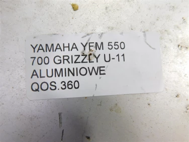 OsŁona spodu yamaha yfm 550 700 grizzly u-11 aluminiowe