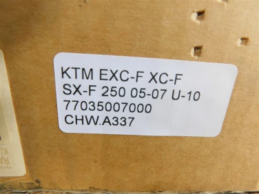 ChŁodnica wody przÓd ktm exc-f xc-f sx-f 250 05-07 u-10 77035007000