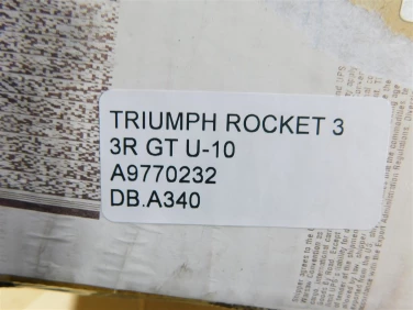 DŹwignia biegÓw stopka triumph rocket 3 3r gt u-10 a9770232