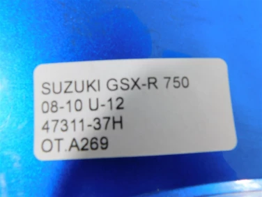 Ogon owiewka tyŁ suzuki gsx-r 750 08-10 u-12 47311-37h