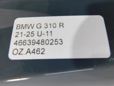 OsŁona nakŁadka zbiornik bmw g 310 r 21-25 u-11 46639480253