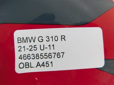 Owiewka bok boczna lewa bmw g 310 r 21-25 u-11 46638556767