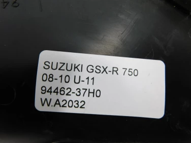 Plastik wypeŁnienie owiewka suzuki gsx-r 750 08-10 u-11 94462-37h0